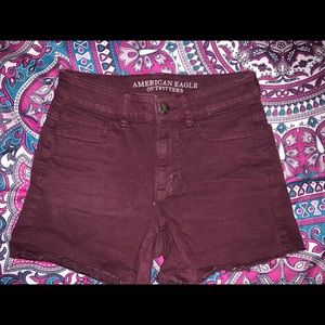 American Eagle high waisted shorts